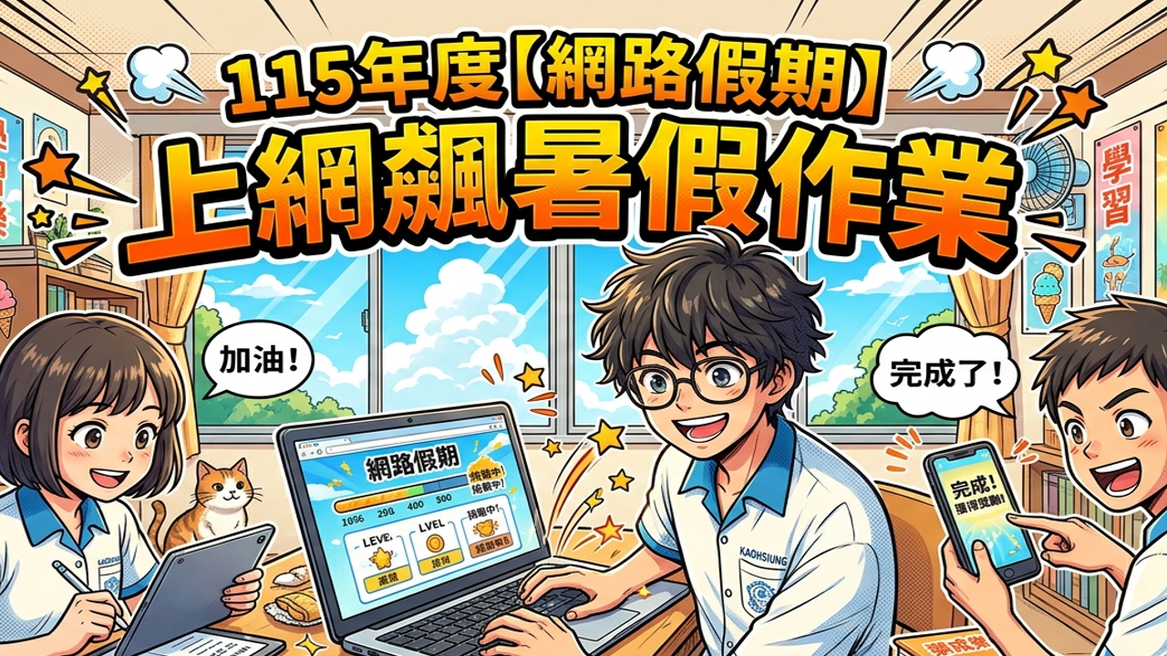 115年【網路假期】上網飆暑假作業